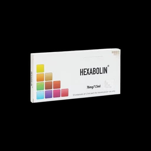 HEXABOLIN - 10 AMPS (1,5 ML - 76 MG/ML)