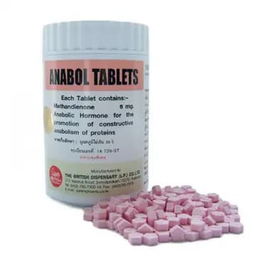 ANABOL 5 - 1000 X 5MG TABS (TOTAL 5000MG)