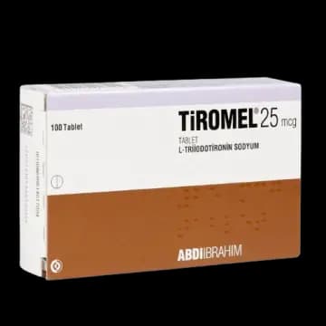TIROMEL - CYTOMEL (T3) - 100 TABS (25 MCG/TAB)
