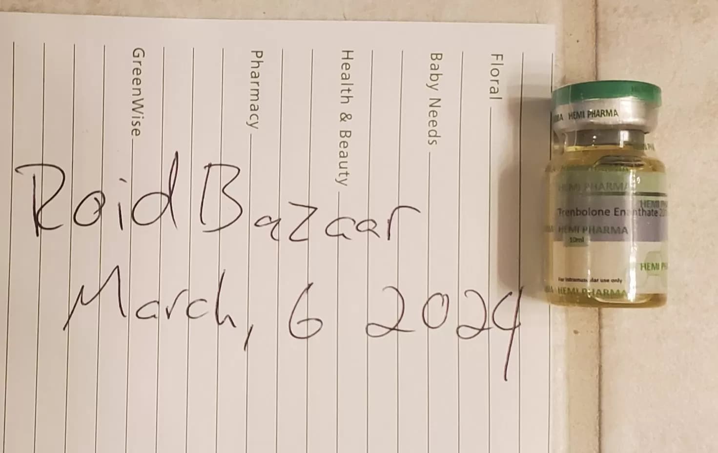 TRENBOLONE ENANTHATE